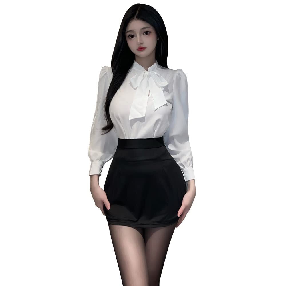 4618 cosplay secretary OL uniform sexy underwear Sexy lingerie Temptation